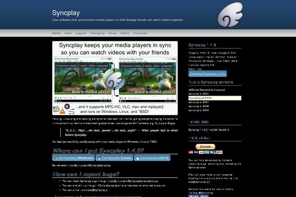 syncplay.pl site used Big-city-child