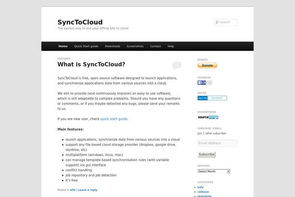 synctocloud.net site used Fascinate