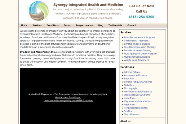 synergyfixme.com site used Sihm-resp-synergy