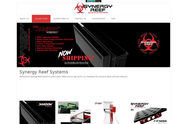 synergyreef.com site used Topshop-premium