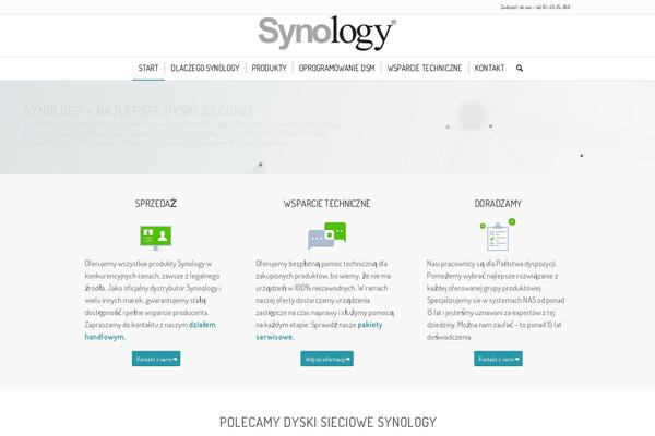 Enfold theme site design template sample
