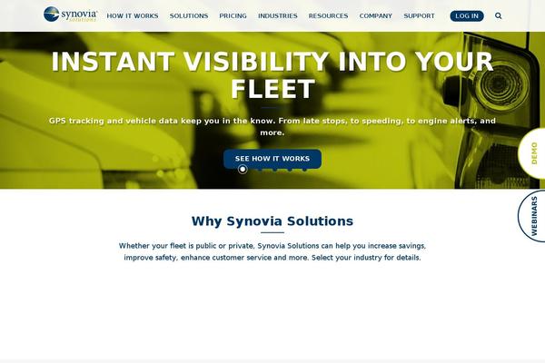 synovia.com site used Genesis