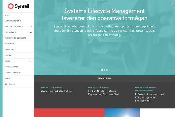 syntell.se site used Syntell