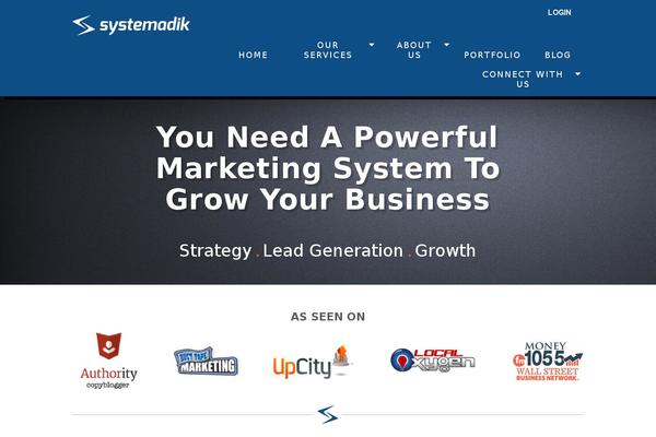 systemadik WordPress theme, websites list used systemadik theme systemadik theme websites examples