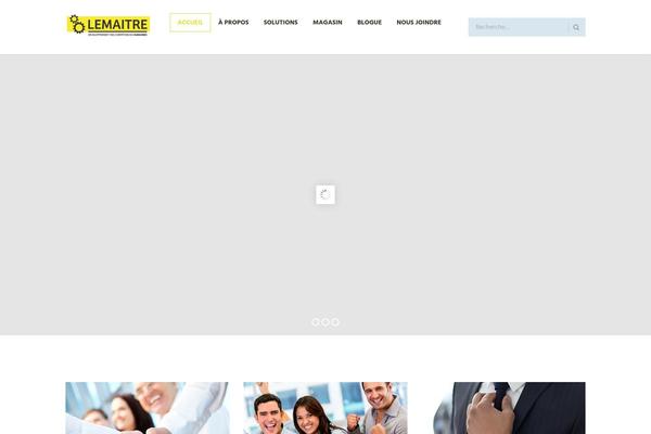 Cosine theme site design template sample