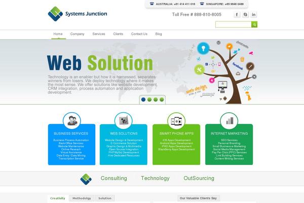 systemsjunction theme websites examples