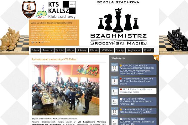 szachmistrz.pl site used Szachmistrztheme