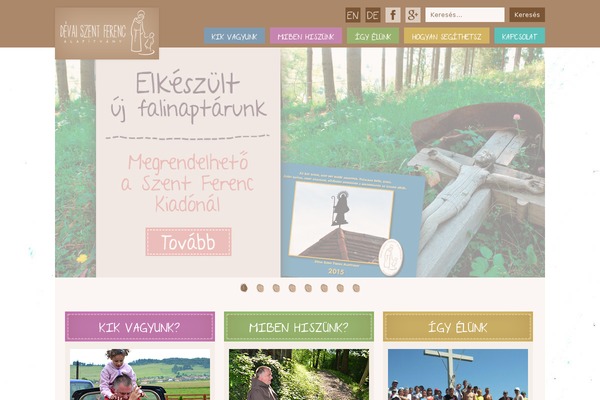 szentferenc theme websites examples
