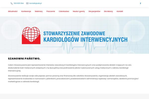 szki.pl site used Mediz-child