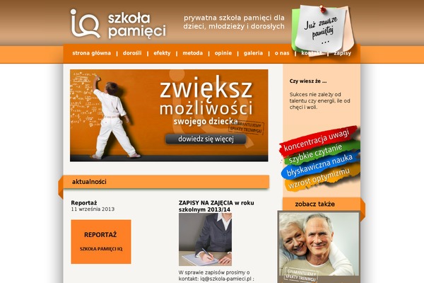 Impreza theme site design template sample