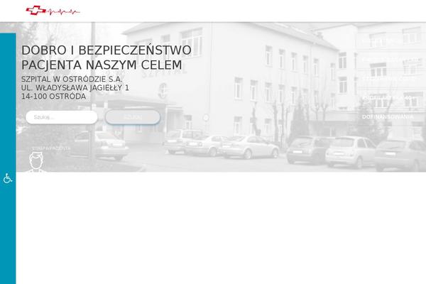szpital-ostroda.pl site used Szpital