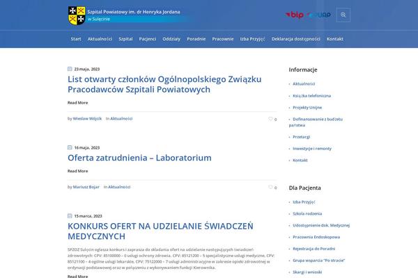 szpital-sulecin.pl site used Medical-clinic-new