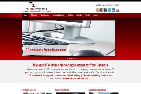 Engitech theme site design template sample