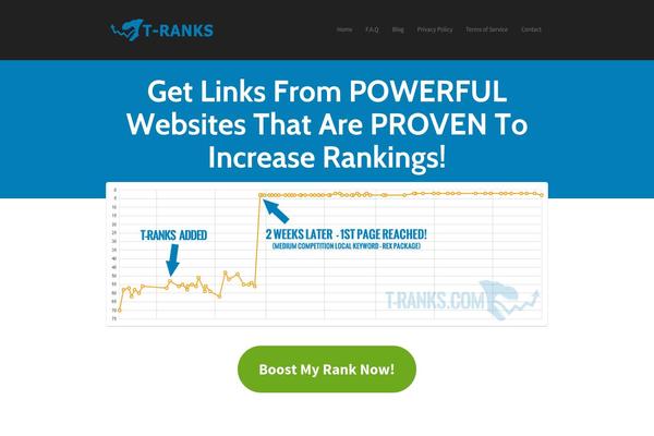 t-ranks.com site used OptimizePress theme