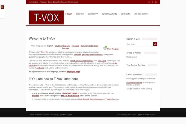 t-vox.org site used my way