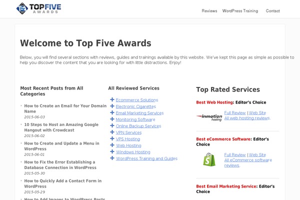 t5a WordPress theme, websites list used t5a theme t5a theme websites examples