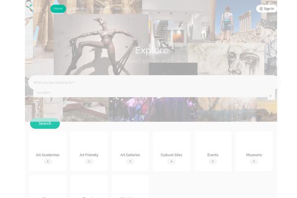 Listeo theme site design template sample