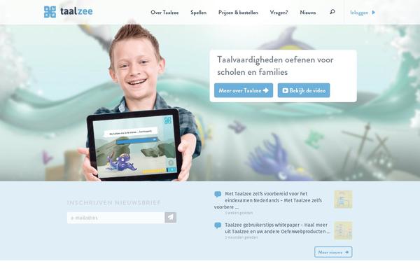 taalzee.nl site used Product-onepager