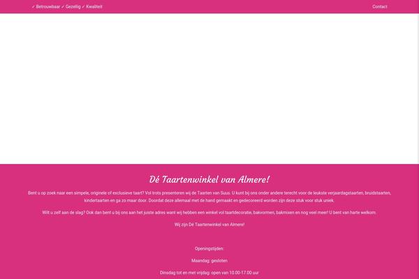 taartenvansuus.nl site used Chucks