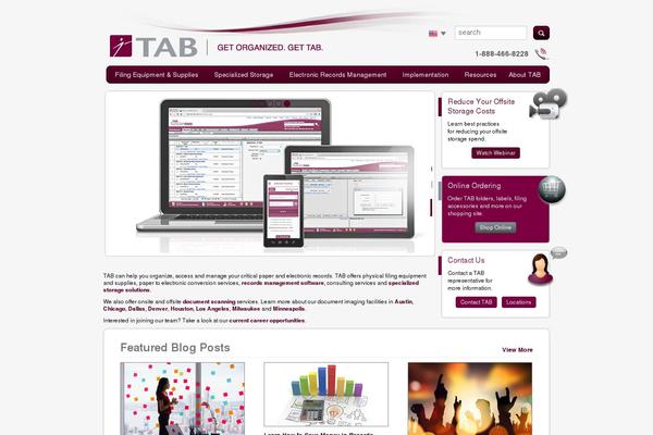 tab.com site used Tab