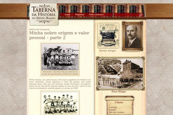 taberna theme websites examples