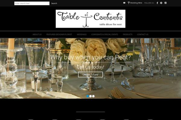 tableofcontentsnc.com site used Tableofcontent