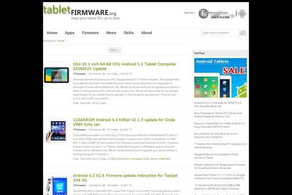 tabletfirmware.org site used Tabletfirmware