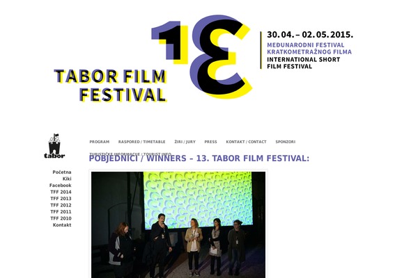 taborfilmfestival.com site used Tff