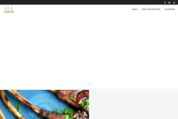 Spoon theme site design template sample