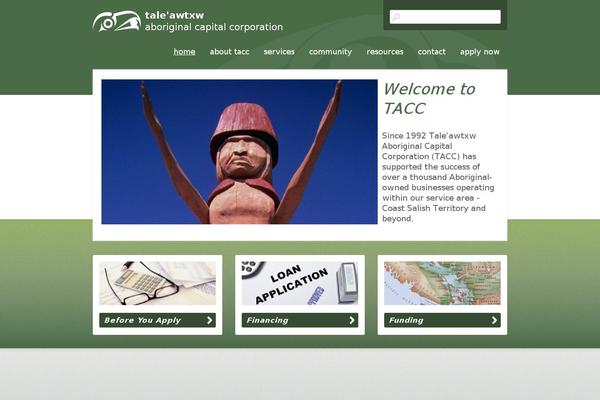 tacc theme websites examples