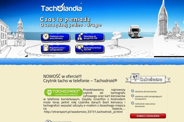 tacholandia.pl site used Tacholandia-new