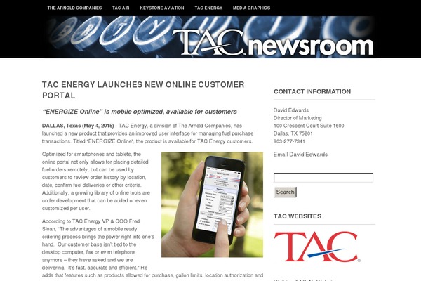 tacnewsroom.com site used Business-capital