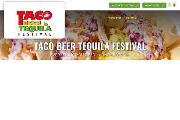 Total theme site design template sample