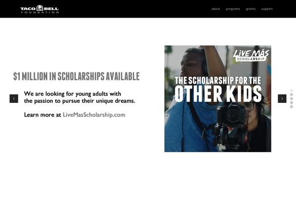 tacobellfoundation.org site used Tbf-2017