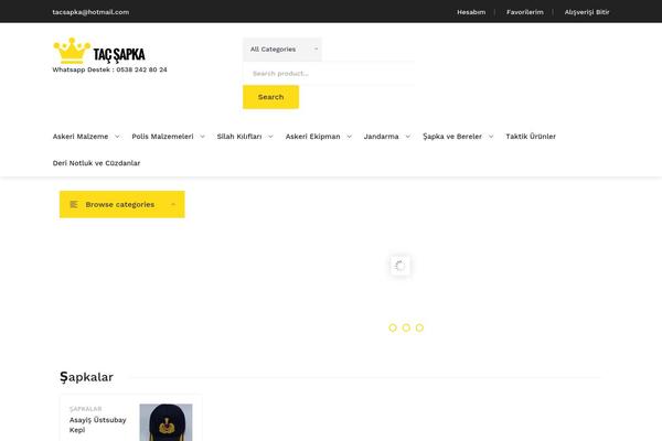 Sinrato theme site design template sample