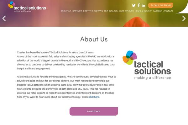 tactical-solutions.co.uk site used Tactical