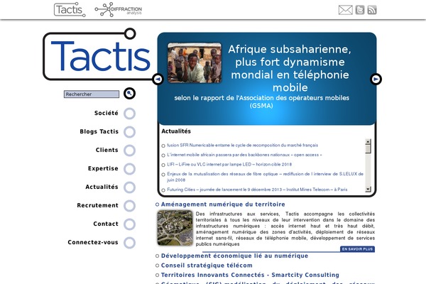 tactis theme websites examples