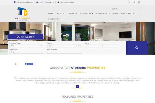 Site using WP-Property - WordPress Powered Real Estate and Property Management plugin