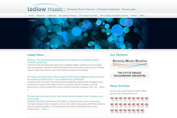 tadlowmusic.com site used Tadlow-child