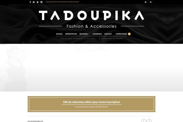 tadoupika.com site used Theretailer-231