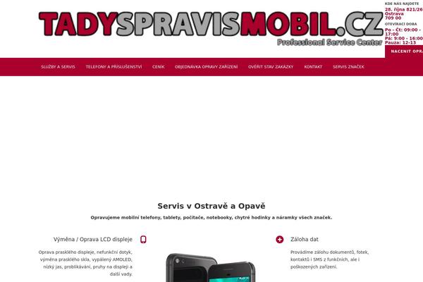Ostrya theme site design template sample
