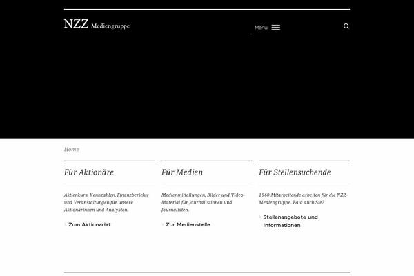 tagblattmedien.ch site used Nzz-base