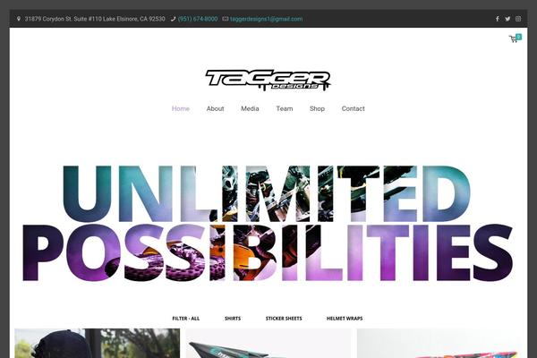 taggerdesigns.net site used Td
