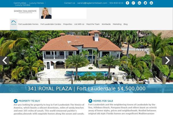 Site using WP-Paginate plugin