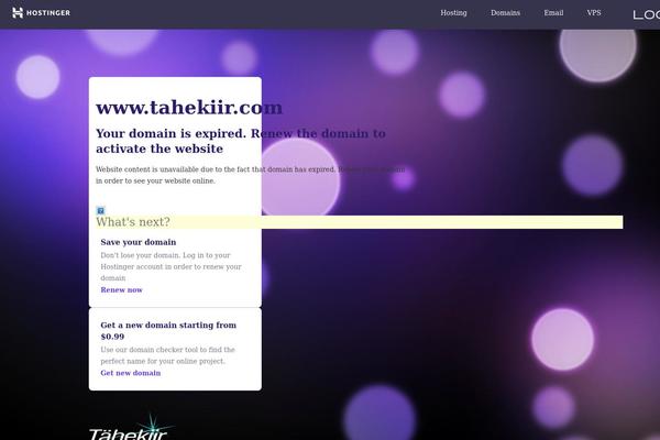 tahekiir.com site used Gemiz