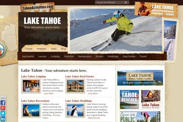 tahoeactivities.com site used Tahoeact