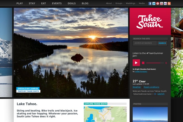 tahoesouth.com site used Tahoesouth