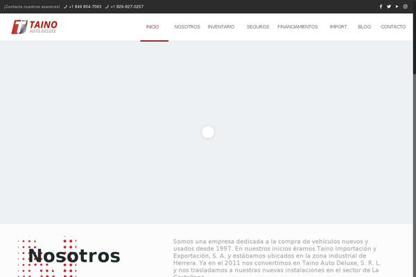 BeTheme Child theme site design template sample