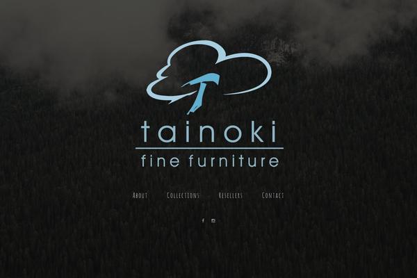 tainoki.com site used Tainoki-wp