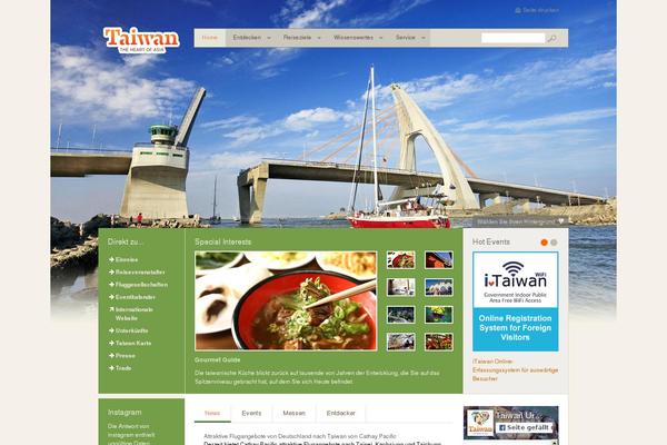 taiwan WordPress theme, websites list used taiwan theme taiwan theme websites examples